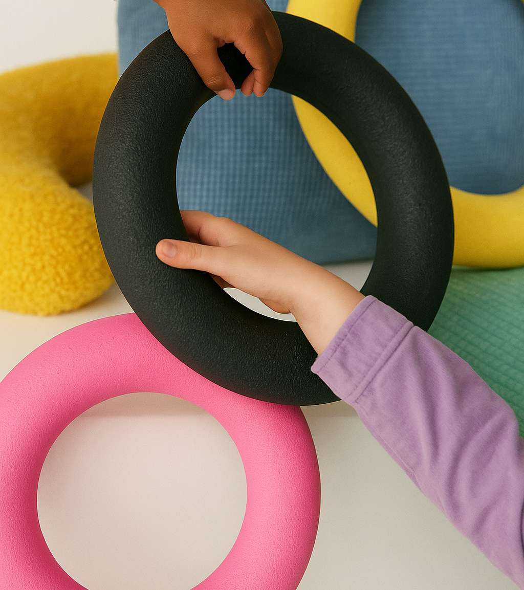 Цветные фитнес-кольца