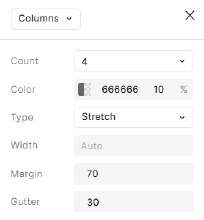 Пример макета